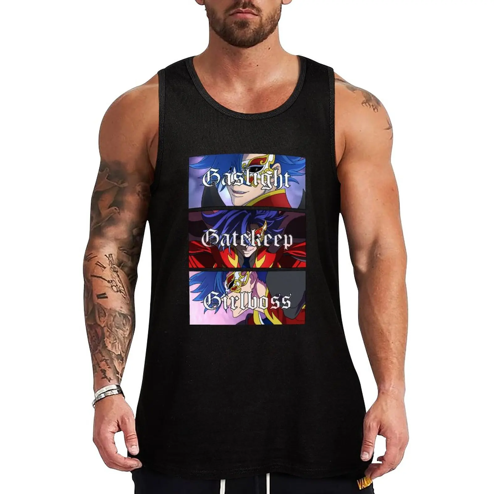 

New ADAM - Sk8 the Infinity Tank Top t shirt gym sleeveless t-shirts for men