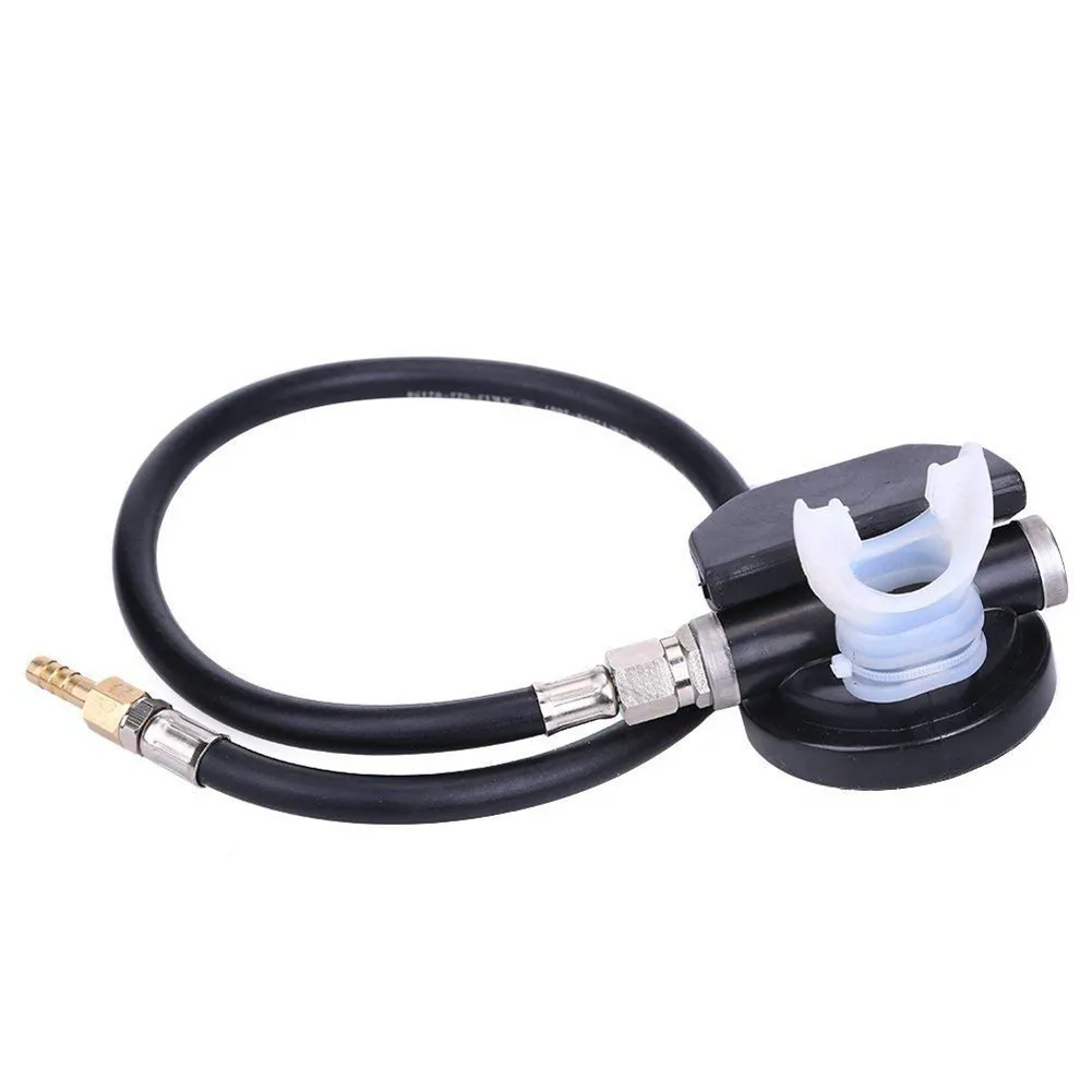 Diving Respirator Breathing Regulator Secondary Pressure Reducer Mouth Bite Scuba