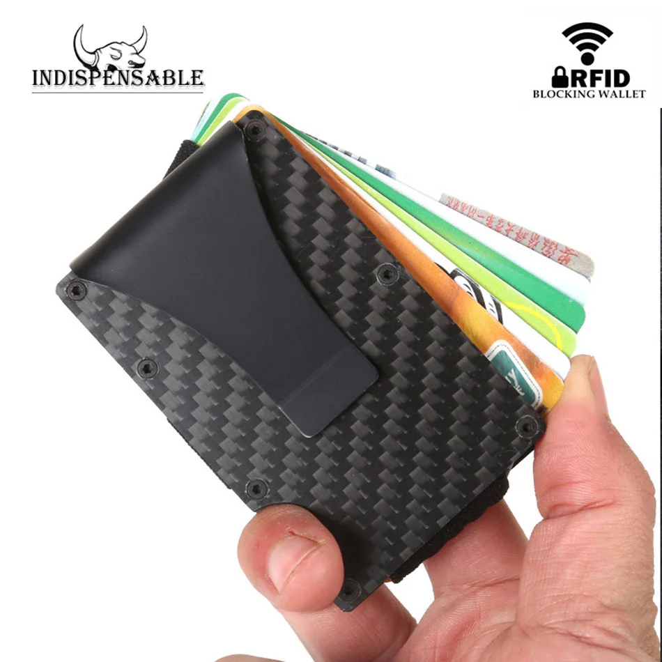 Portafoglio Sottile Porta Carte Di Credito Metallo Uomo Montblanc Fermasoldi Portafoglio Portacarte Minimalista Rfid Custodia In Alluminio Clipper Por