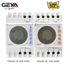 SALE GEYA 24 Hours Programmable Time Control Switch 16A 20A AC220V Backlight Timer LED Sceen Daylight Saving Timer Electronic 1