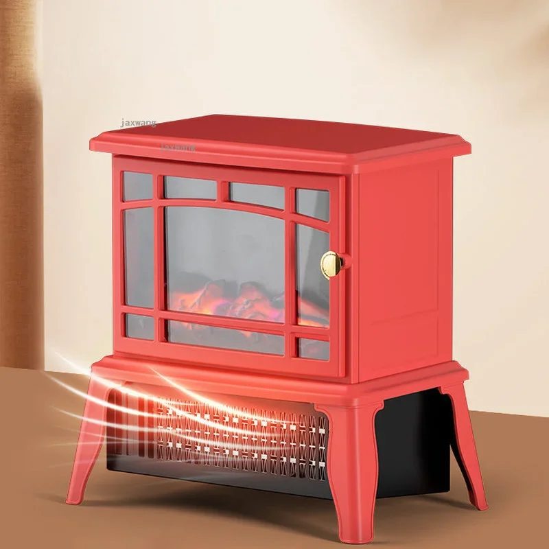 Electric Living Room Office Fireplace Heater Household Apartment European Style Fireplaces Bedroom Villa Desktop Winter Warmer