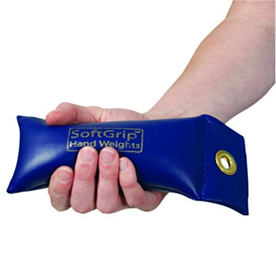 10-0354 Soft Grip Hand Weight, 2.5 lb, Blue