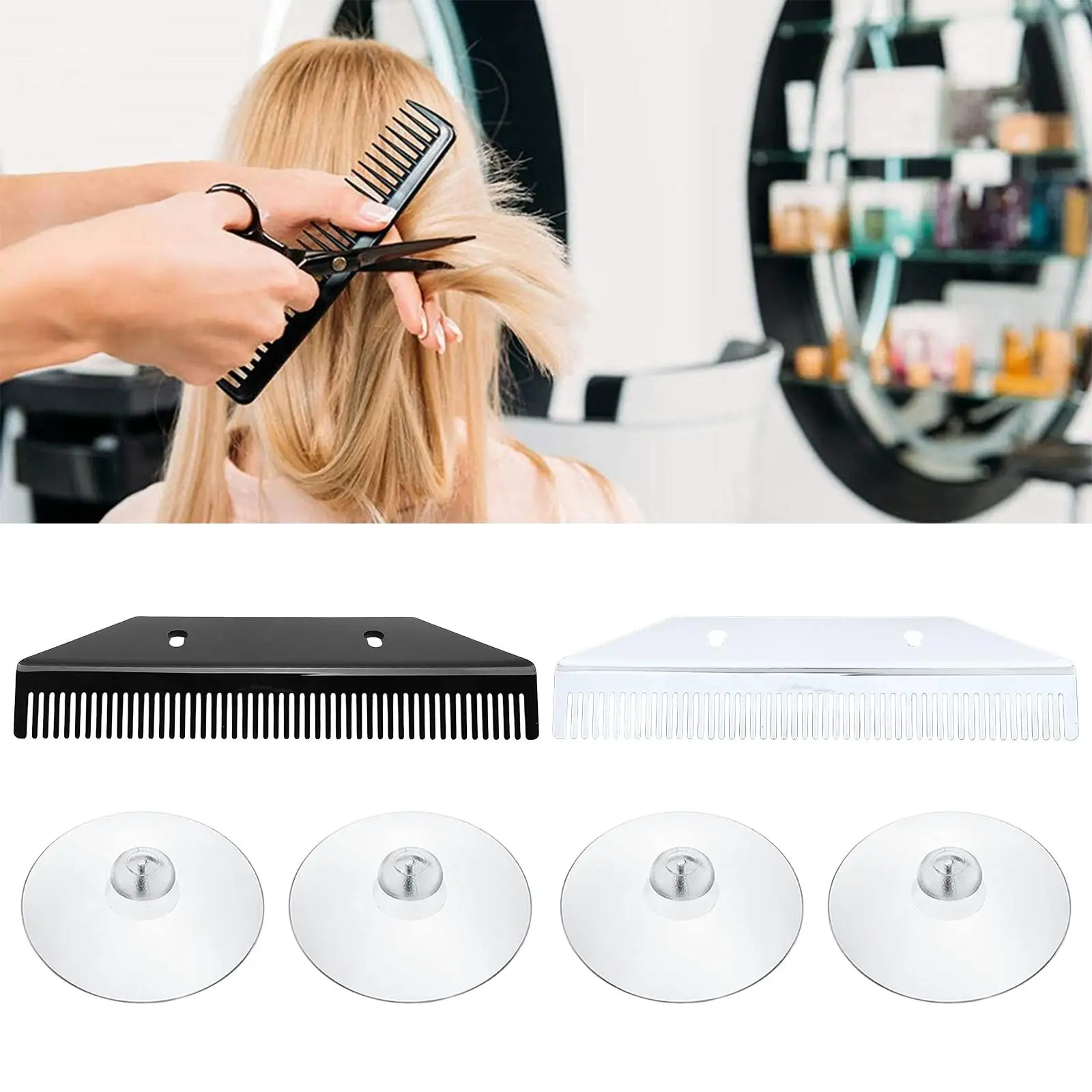 Portable Hair Extension Holder Lightweight Weaving Wigs Storage Acrylic Acrylic Wig Holder for Salons Women Hairdressers Adult
