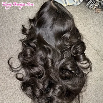 220 Density Body Wave Lace Front Wigs 13x4 13x6 40 Inch Lace Closure Wig 5x5 Gluless Transparent Human Hair Lace Frontal Wigs 1