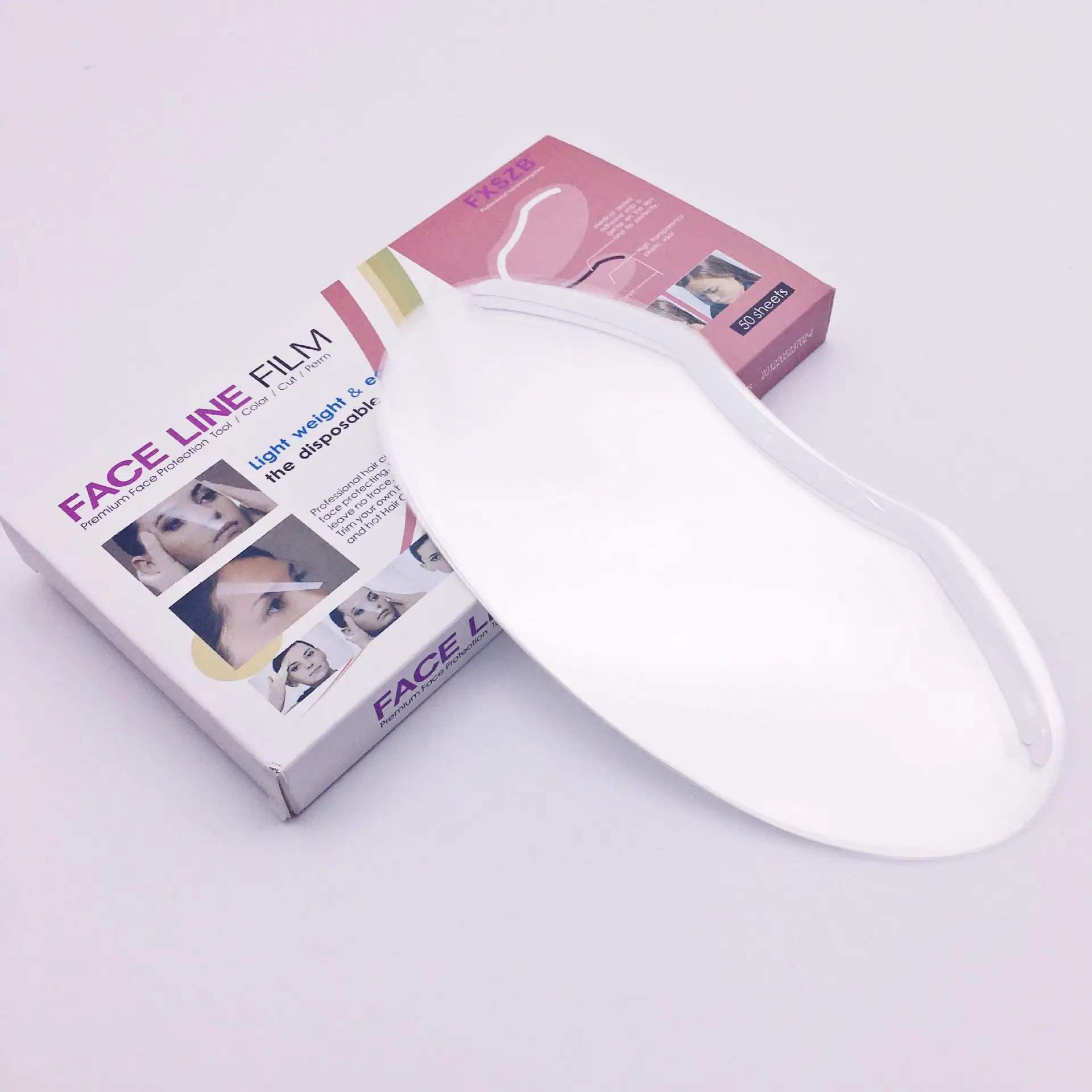 Barbershop 100 PCS Makeup Shower Face Shields Visors Disposable Masks for Hairspray Salon Supplies Hairdressing Tools Best Sellers In Beauty & Health