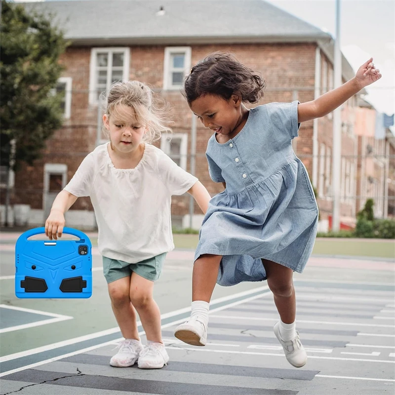 Children's EVA Tablet Case with Handle and Stand - Durable and Protective Cover