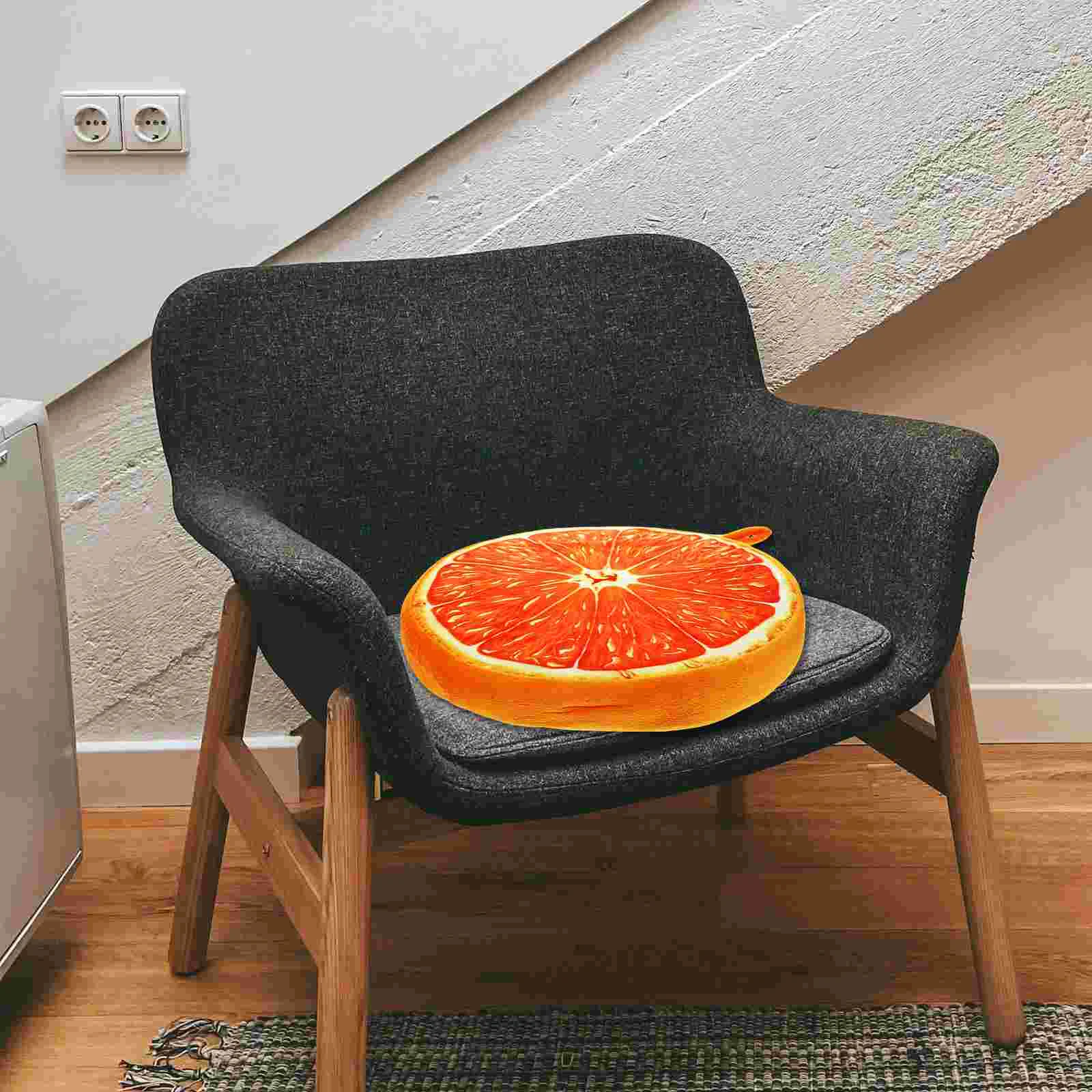 33 Cm Infant Pillow Reclining Camp Chair Fruit Seat Cushion for Sofa Watermelon Fall to The Ground Baby Child 3
