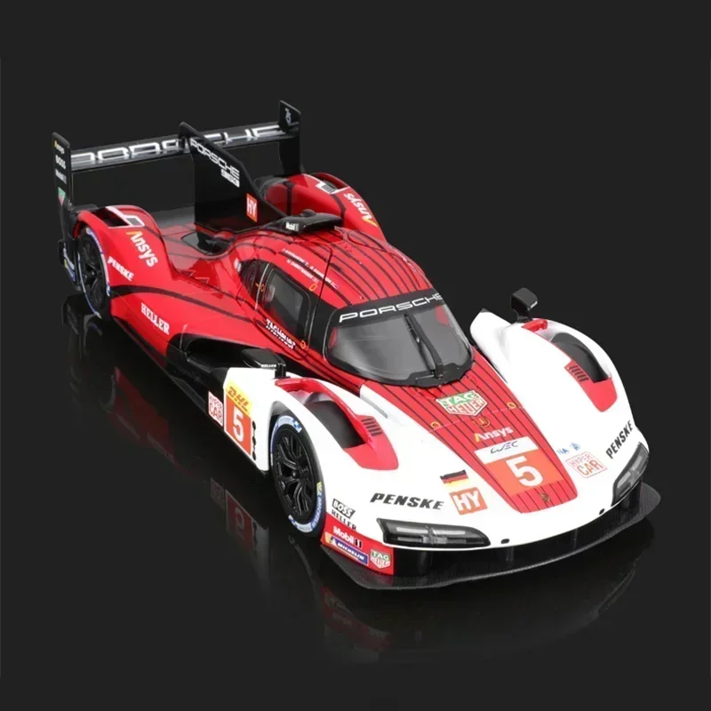 1:43 Bburago Porsche 963 24h Le Mans Porsche 911 Gt3 Rs Black Acrylic Packaging Diecast Model Toy Car Model Kid Gift 20 S0ad558f2aac449869aaf8f8104f740bej