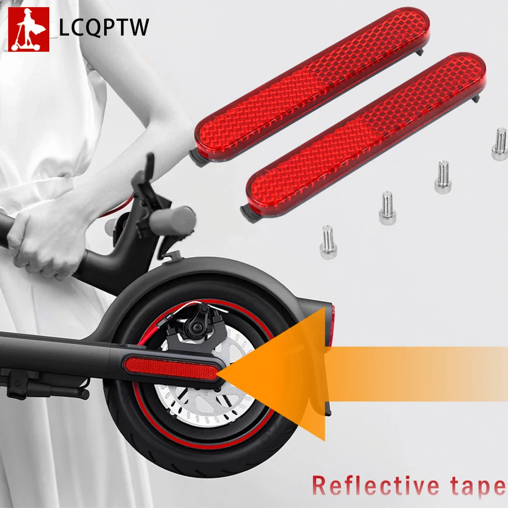 

Electric Scooter Wheel Cover Safety Reflective Strip Protect Decoration Shells For Xiaomi Pro2 1S M365 Mi3 Reflector Cover