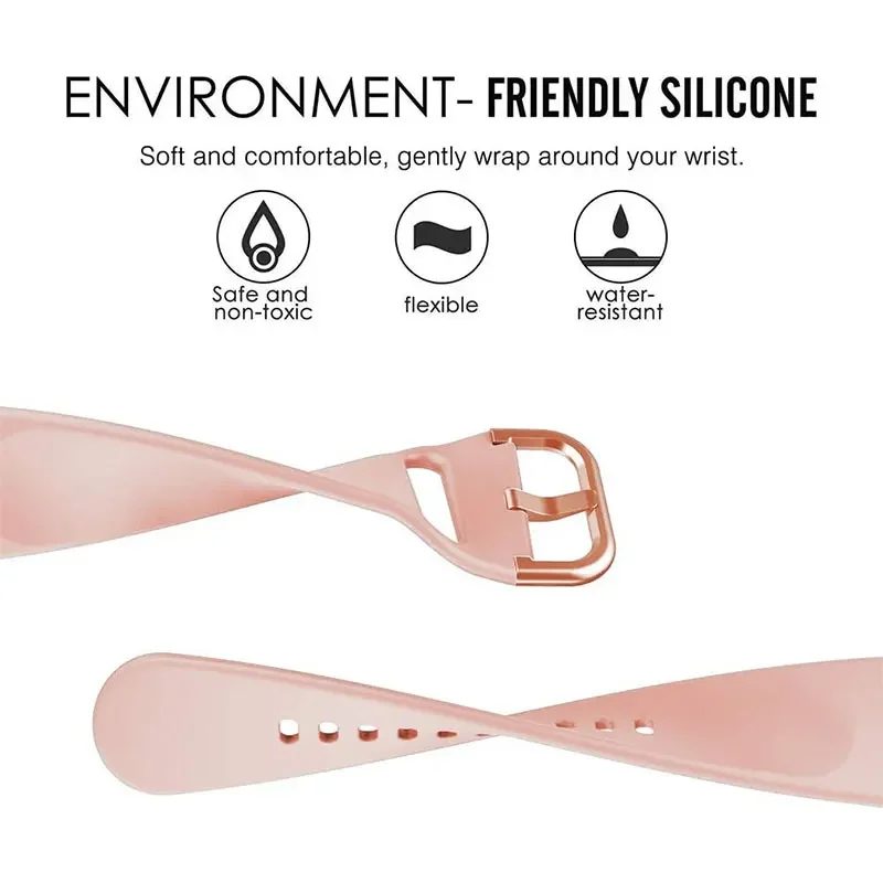 Breathable Silicone Smartwatch Band - Official Strap Accessories