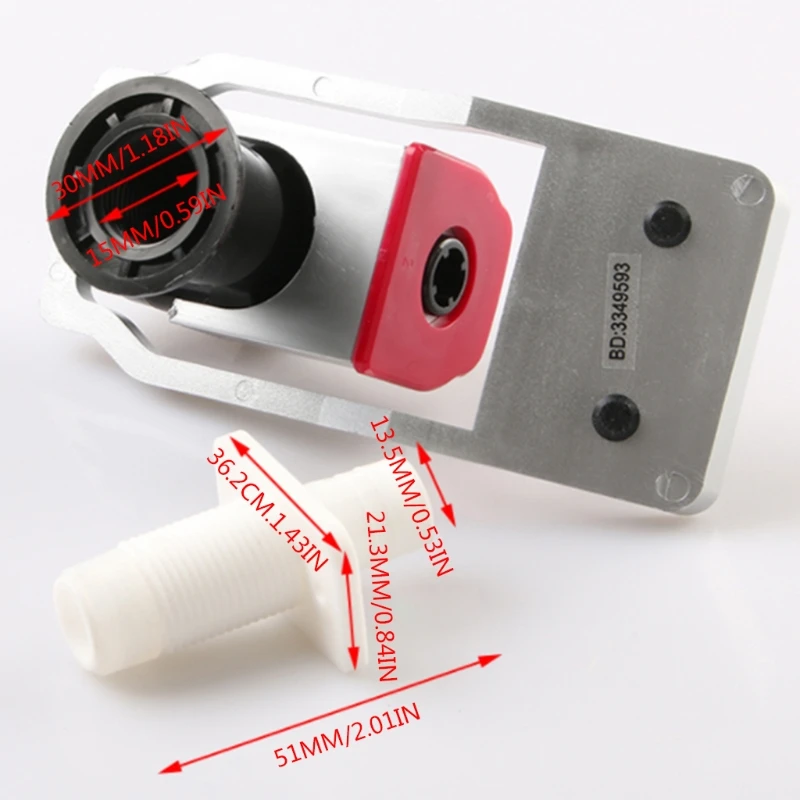 

367A Распределитель горячей воды, пластиковый выходной переключатель, кран для машины, предотвращает ожоги, детский замок