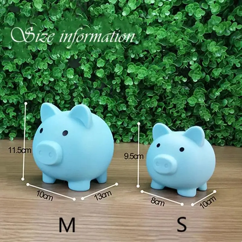 Salvadanaio a forma di maialino creativo in plastica per bimbi_voghion.com