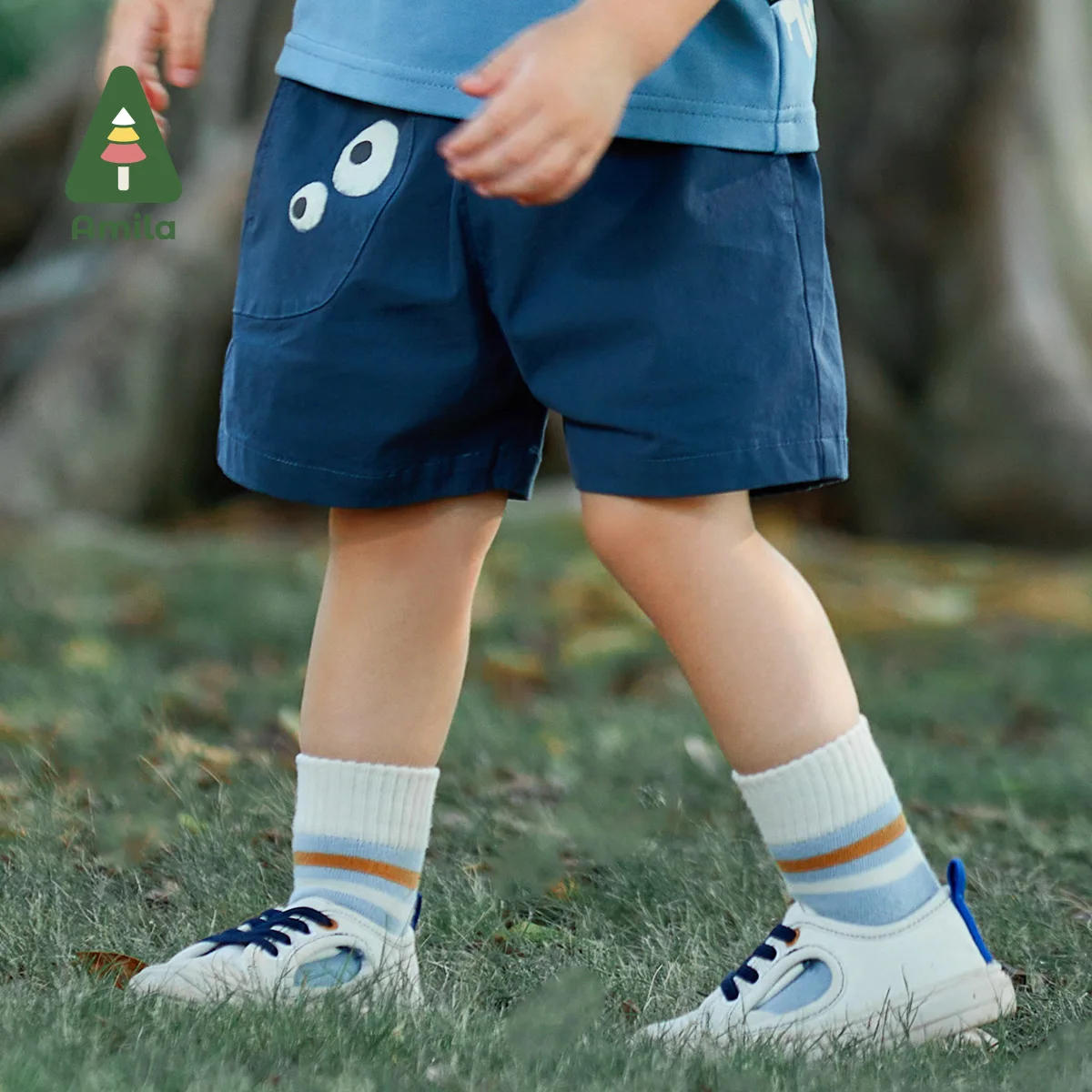 Amila Baby Boy Shorts Summer New Cotton Cute Fun Styling Casual Fashion All-match Bottoms Children Clothes Pants 0-6Y