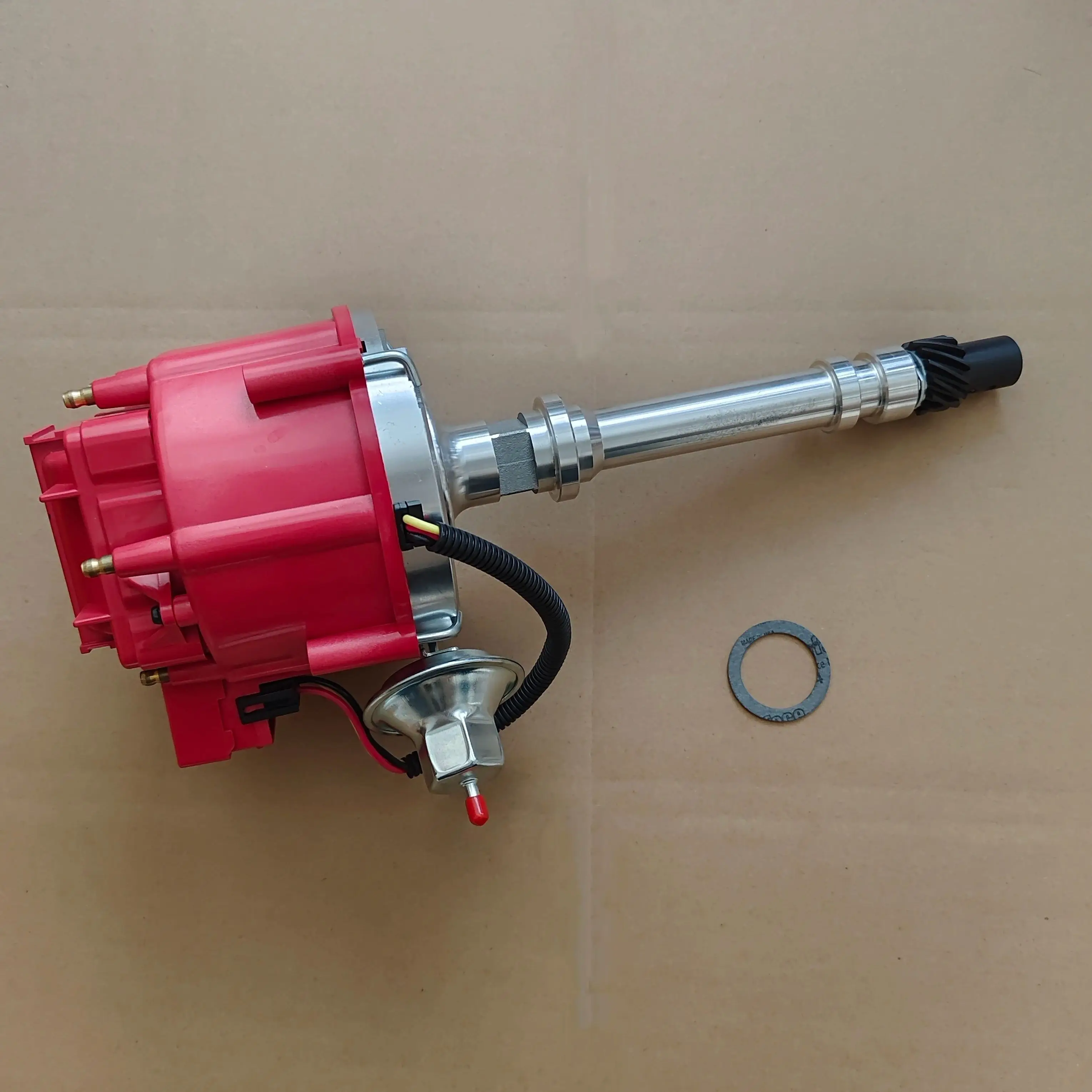 CHEVY GMC 4.3L V6 V-6 262 SUPER 65K COIL HEI DISTRIBUTOR EFI TO CARB SWAP  RED 