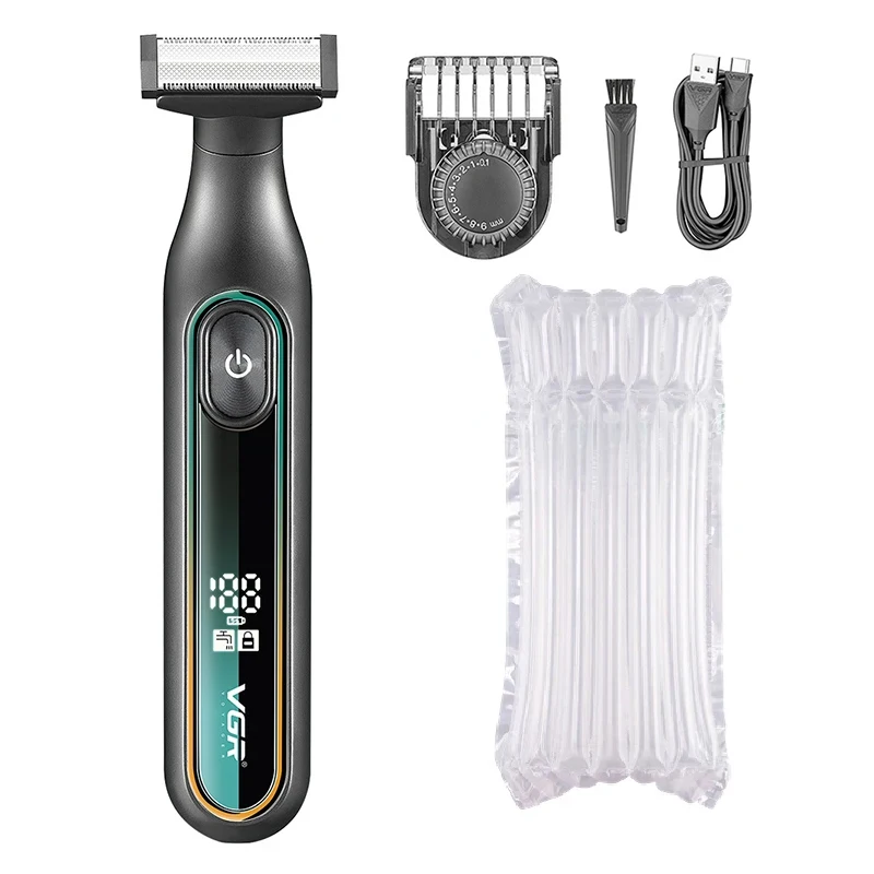 ماكينة حلاقة كهربائية للوجه من VGR لضبط ماكينة تشذ...
