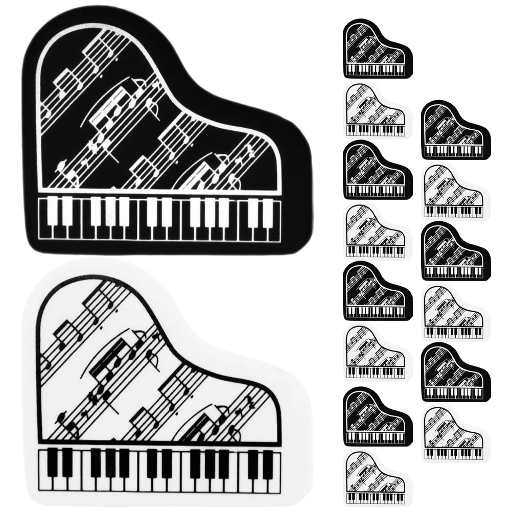 20 Pcs Piano Erasers Mini Rubber For School Supplies Classroom Rewards Cute Erasers Student Stationery Gifts Small Eraser 6