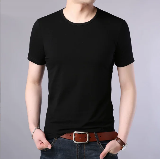 

2023 Summer Men Short Sleeved Tops Tees Men T-Shirt Man Male