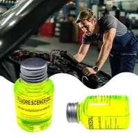 Détecteur de fuite de climatiseur de voiture, Test de réparation de climatisation de voiture, huile fluorescente, colorant UV, outil de détection de fuite de lumière, 1/2/3 pièces 6