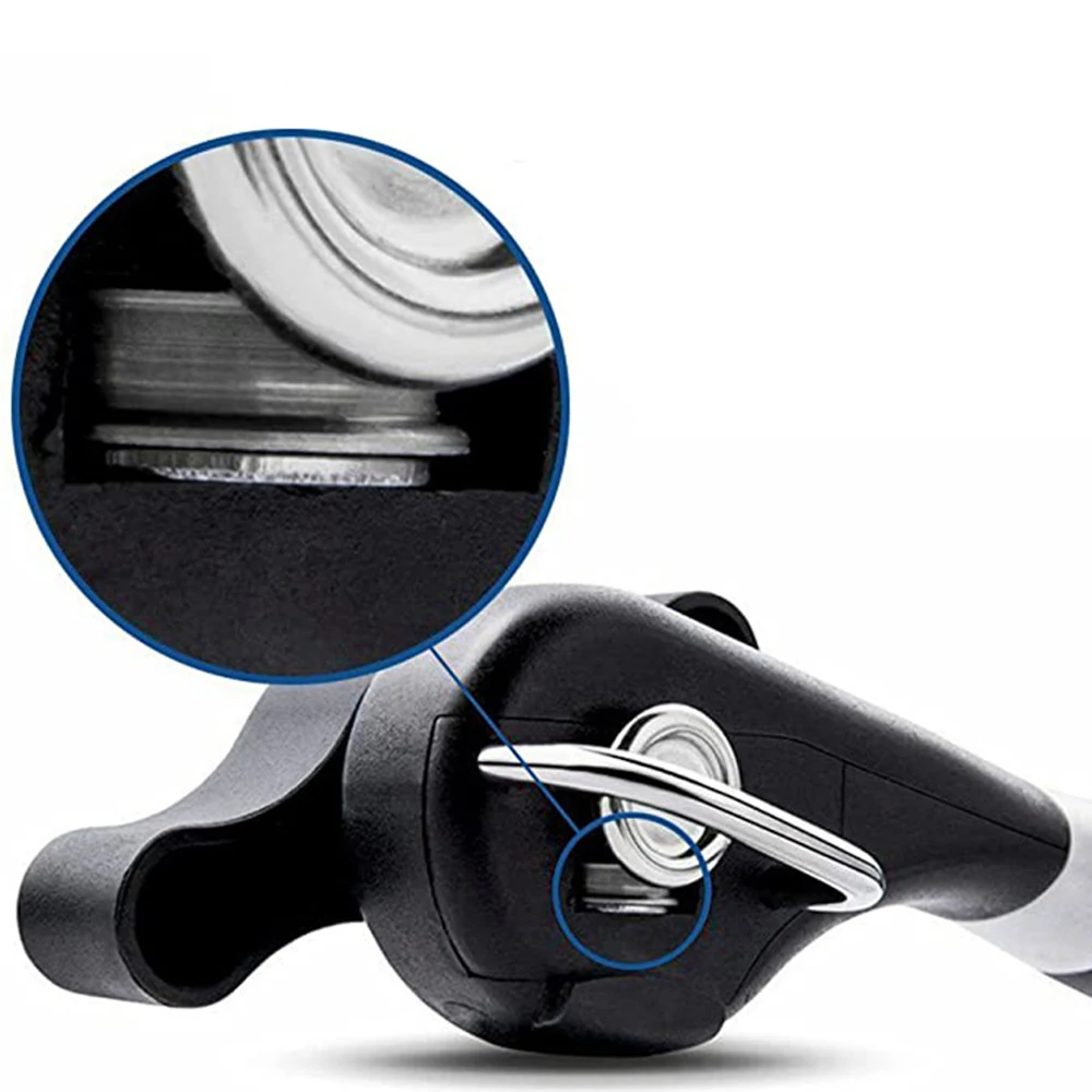 Abridor de Lata de Corte Seguro em Aço Inoxidável - Imagem 3