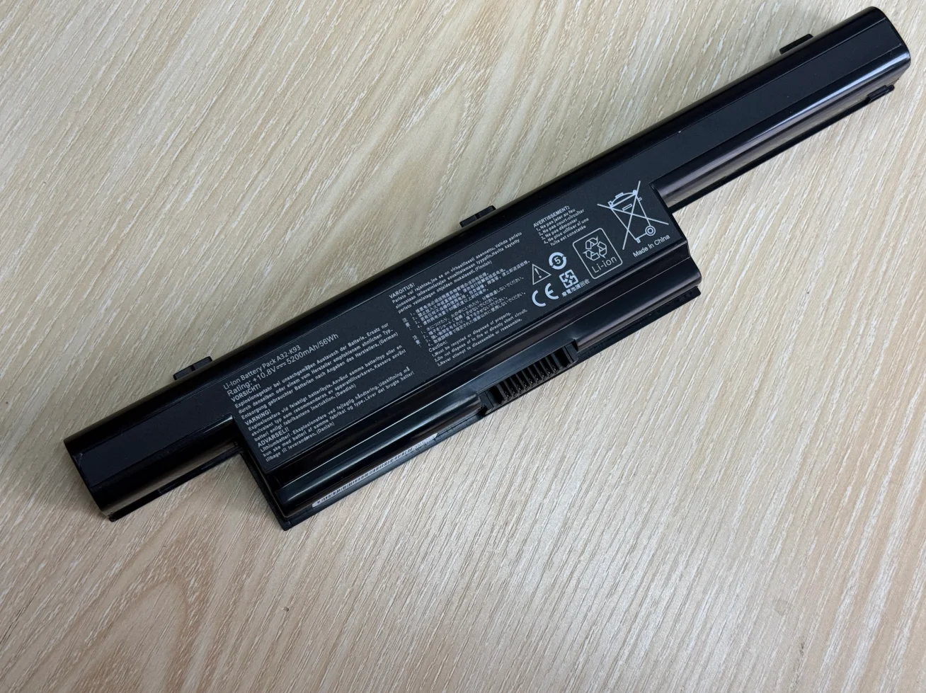 Exmate Batterie A32-K93 A41-K93 A42-K93 pour ASUS A93S A93SM A93SV K93S K93SM K93SV X93SM X93SV A95VM K95VM Pro91S Pro91SM Pro91SV R900 R900VJ R900VM Series [10.8V 4400mAh