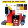 12KW 801D Spot Welding Machine 110-220V Energy Storage Type Small Welding Battery Stainless Steel Iron Nickel Mobile Spot Welder 1
