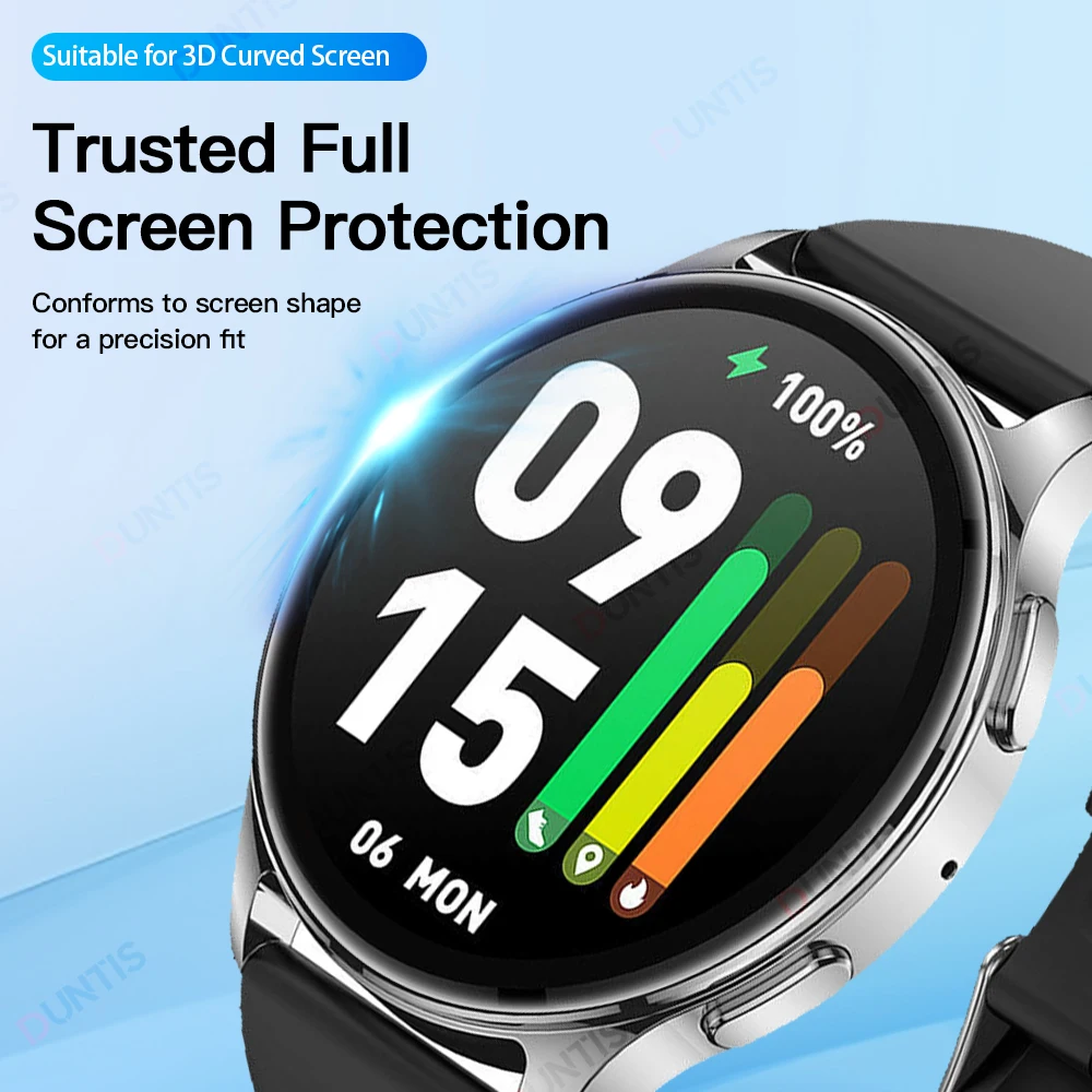 Amazfit POP 3R 화면 보호기 용 3 팩 Amazfit POP 3R 용 스크래치 방지 필름 전체 범위 보호 필름 액세서리