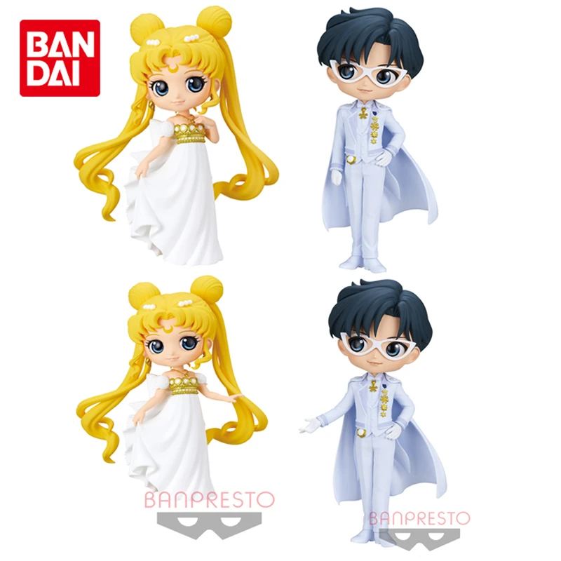 Bandpresto Sailor Moon Theatrical Version Eternal Q Posket Princess Serenity Prince Endymion Chiba Mamoru Action Figure Toys Aliexpress
