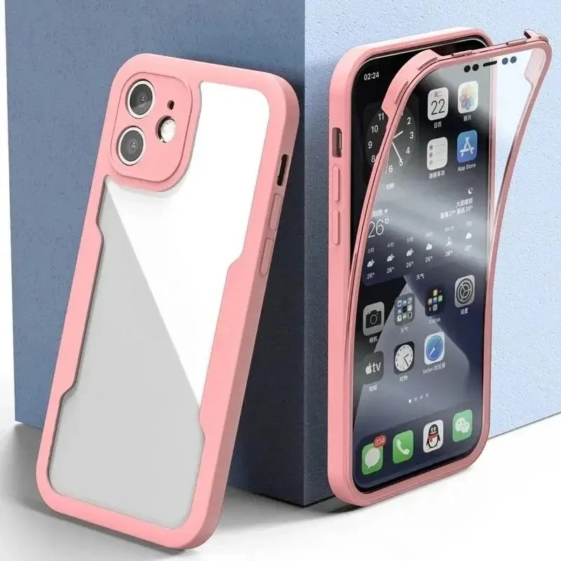 360-Degree Full Cover Screen Protection Phone Case