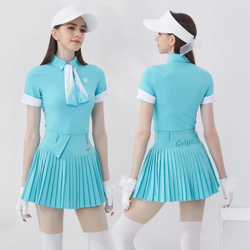 Women Golf Clothing Polo Shirt Skirt Shorts