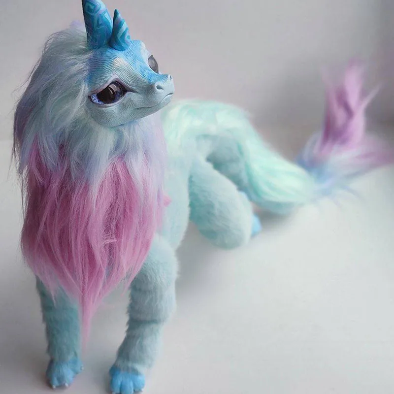 50Cm Raya and The Last Dragon Sisu Stuffed Plush Simulation Animal Dolls  Gift (D