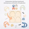 Owl Tangram Montessori Puzzles Toys Face Change Expression Shape Matching Games Intelligence Educational Wooden Toys for Kids 3