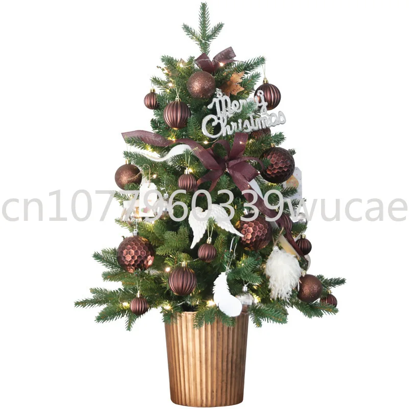 

Home Nordic Desktop Mini Christmas Tree Set Decorations Christmas and Christmas Eve Gift Decorations