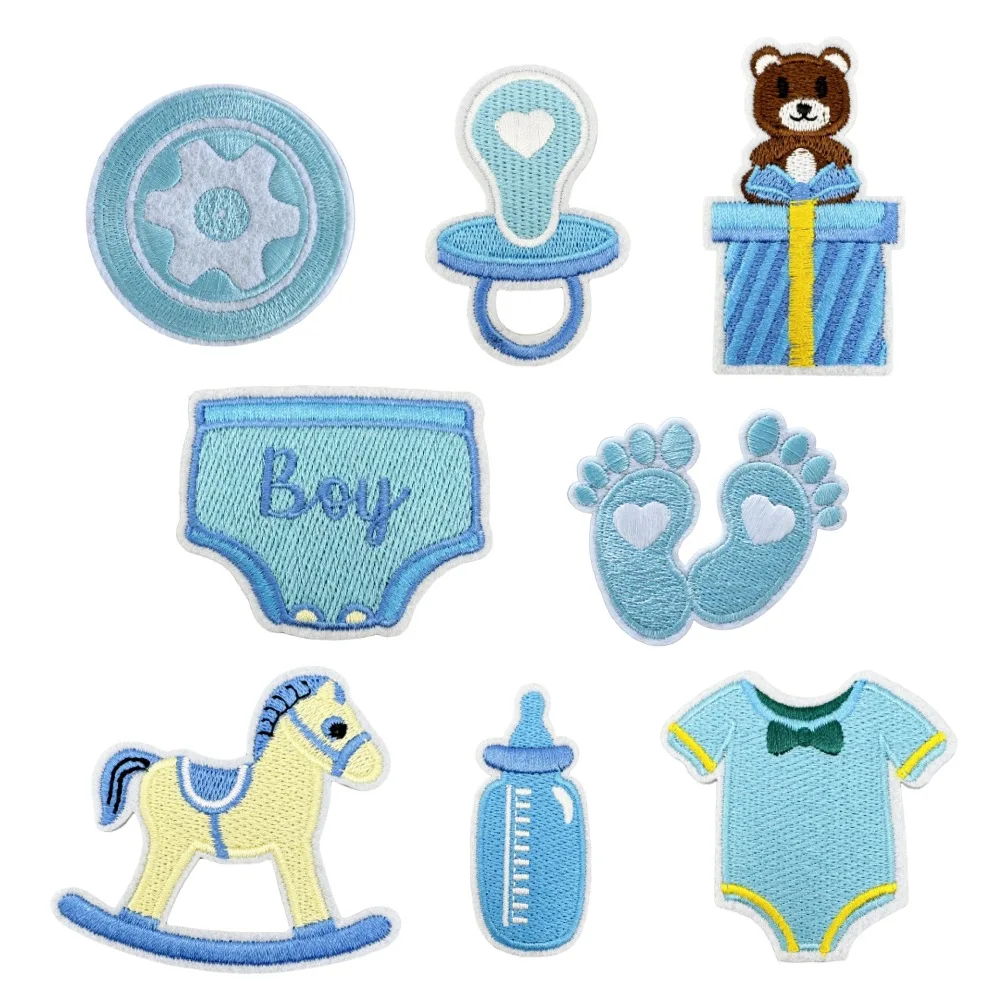 Boy Cloth Stickers Combination
