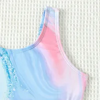 Girls Bathing Suit Size 12 Girls 1 Piece Swimsuit Cut Out Swimwear Summer Tie Dye Beach Sport Bathing Swim Wear Girl 4