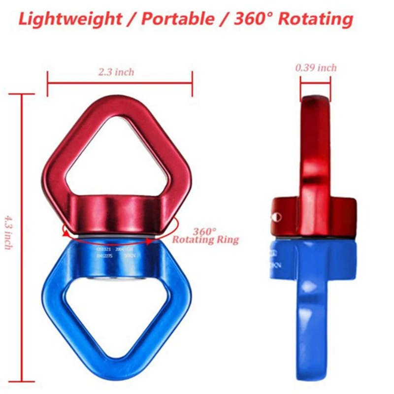 Outdoor Rock Climbing Air Yoga Universal Ring Connecting Ring Hammock Rotating Ring 3