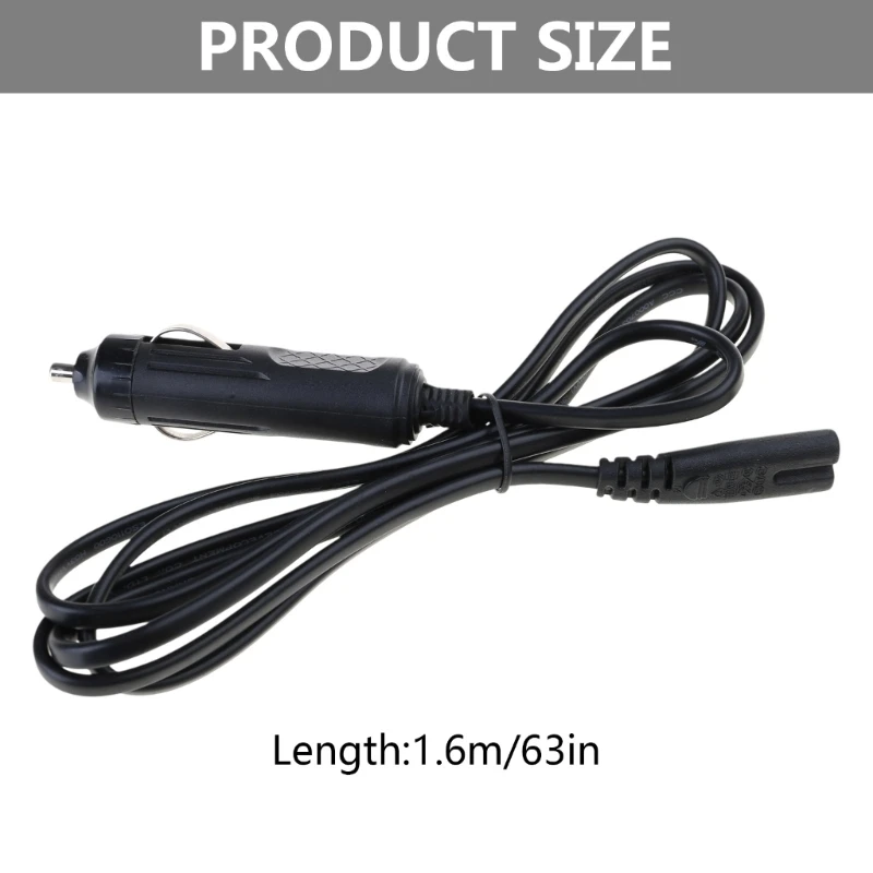 Cavo Di Alimentazione 12V CC 2m Per Frigorifero Auto E Mini Frigo Portatile - Spina A 2 Pin, Universale Per Camper E Campeggio - 6