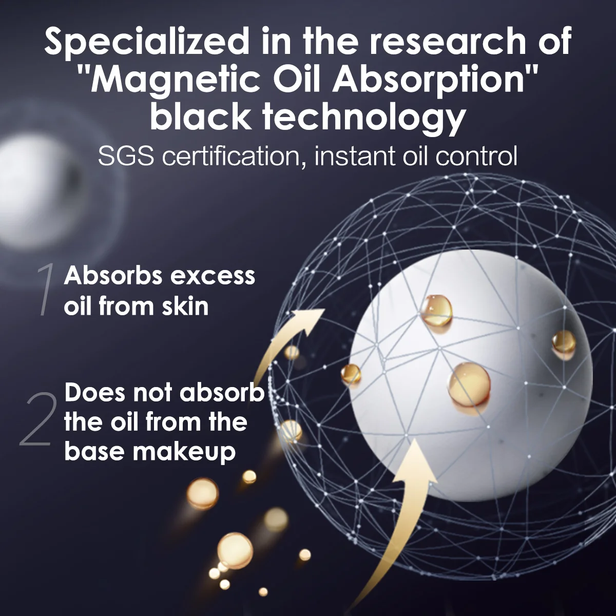 CARSLAN Stay Matte Face Pressed Powder Compact 24H Long Lasting Oil Control Translucent Loose Setting Powder For Face Makeup - Image 3