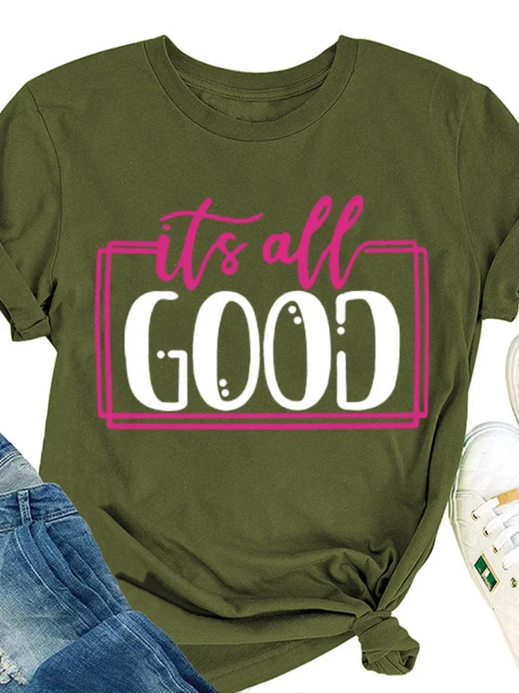 Рисунок 2 - Женская футболка с коротким рукавом It's All Good