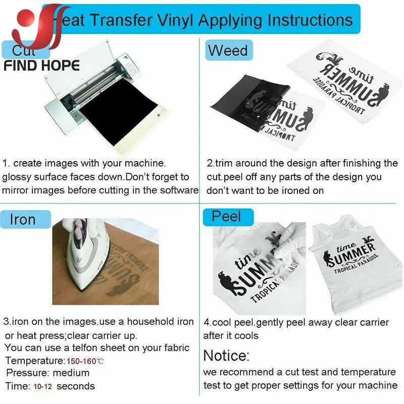 Reflective Rainbow Heat Transfer Vinyl Film Iron on T-shirts HTV Printing Signs for Fabric Textile Hat Decoration DIY For Cut