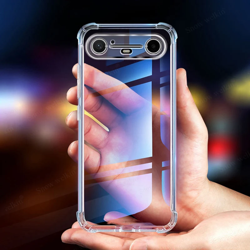 Tecno Spark Slim Shockproof Airbag Full Protection TPU Soft Case