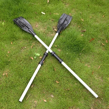 1 Pair 134cm Detachable Boat Rafting Paddle Canoe Surfing Oar Boating Accessory Thicken Kayak Canoe Boat Paddle 2