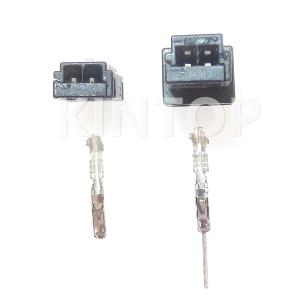 1 Set 2 Pins Automobile AC Assembly Cable Socket 4B0972623 8E0972763 Car Adapter Auto Tweeter Audio Electrical Connector