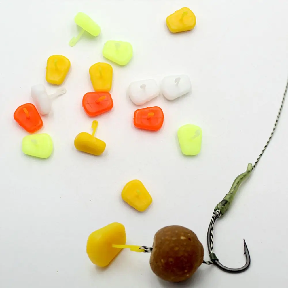 50 Stück Maisförmiger Boilie-Köder, Karpfenköder, Pop-Up-Boilies, Haar-Rig stoppt Karpfen-Barbell-Angelgerät für die Herstellung von Boilies – Detail 2