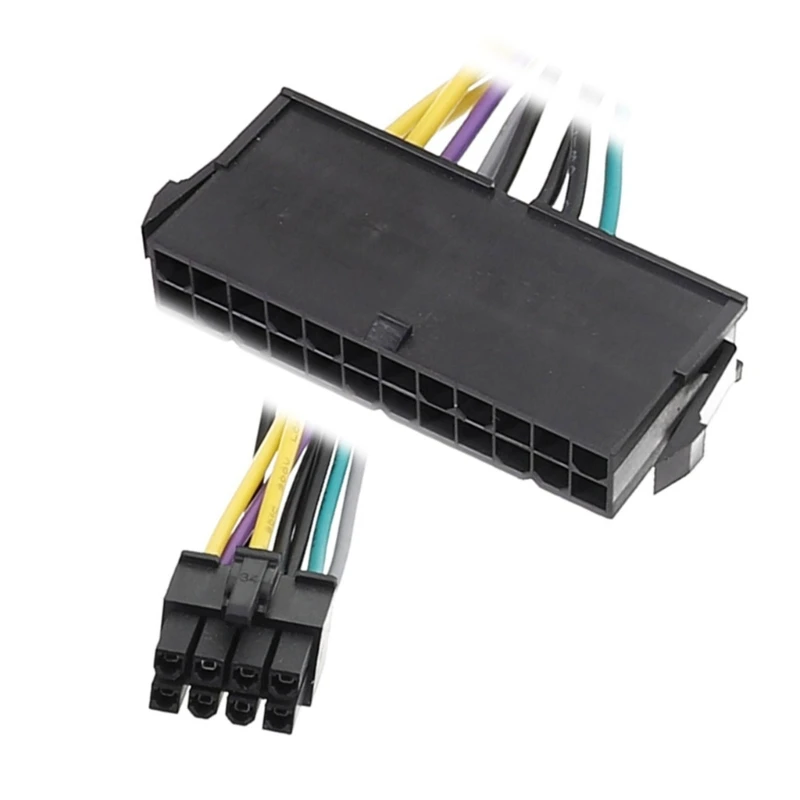 Optiplex 3020, 7020,9020,T1700,H61,H81,Q77,Q87,B75,A75,Q75,Q65용 24핀-8핀 전원 공급 장치 어댑터 케이블