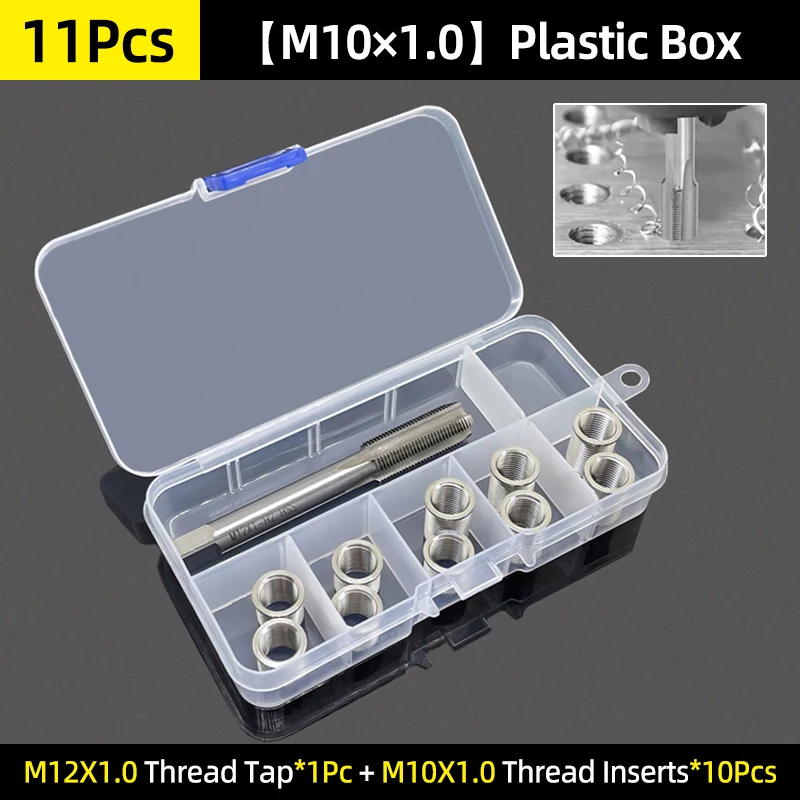 Freemarket Spark Plug Thread Repair Tool M10x1.0 Bolt M12x1.0 Tap