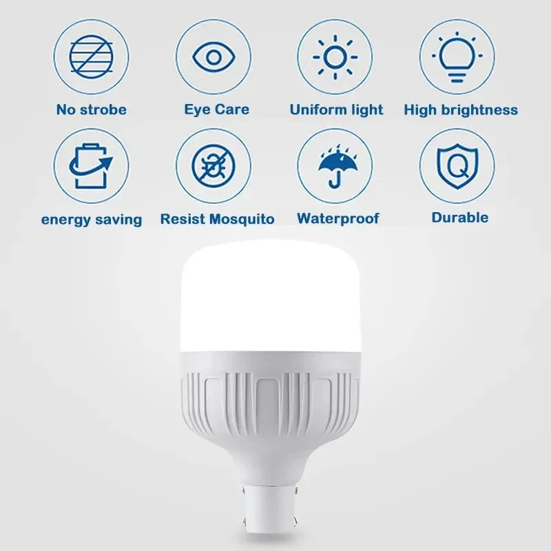 160W USB Rechargeable LED Camping Light House Outdoor Portable Emergency Lanterns Bulb High Power BBQ Tents Camping Lantern