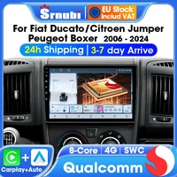 Android pour Fiat Ducato Peugeot Boxer citroën Jumper 2006-2022 Carplay Auto autoradio lecteur multimédia écran de Navigation GPS 1