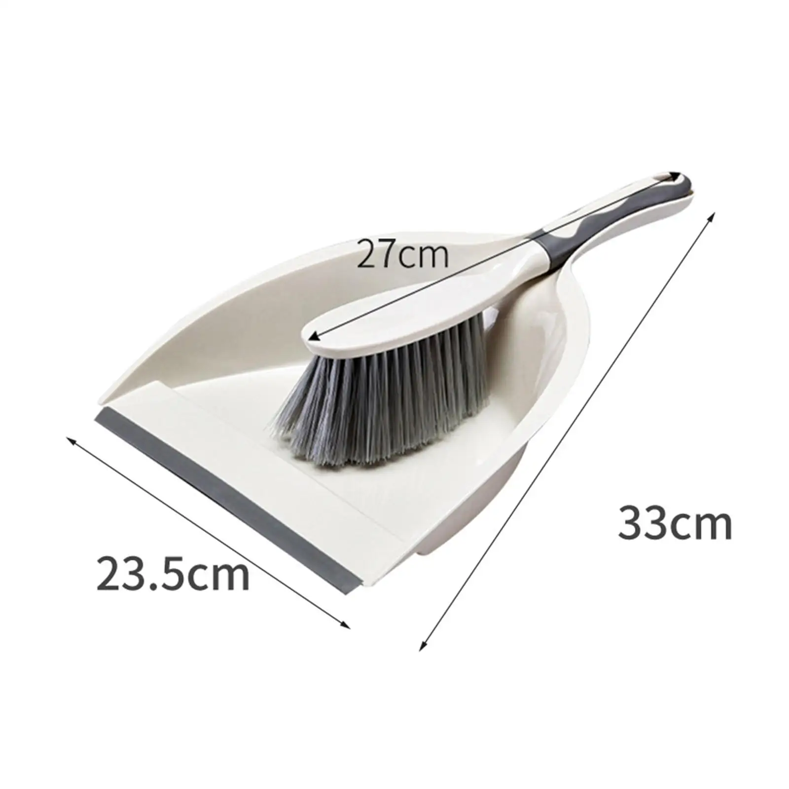 Small Broom and Dustpan Set Bristles Brush Whisk Broom Cleaning Tool Collect desktop broom set