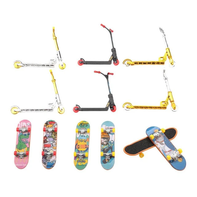 Mini placas de skate dedo elegante mini dedo skates brinquedos mini  fingerboard skate kit dedo esportes festa favores - AliExpress