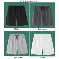 Men High Quality Polyester Ice Silk Shorts Version Of Loose Elastic Beach Medium 6